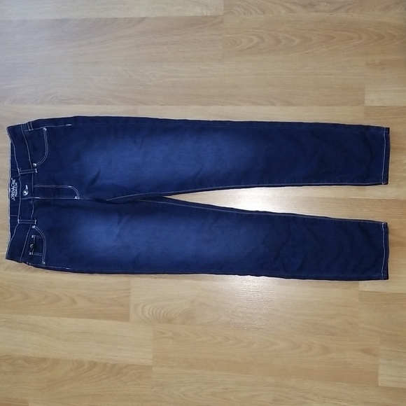 Jordache Premium dark blue jean stretch leggings (jeggings) kids size 14 EUC - Picture 1 of 8